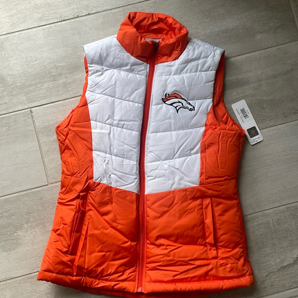NFL Denver Broncos Women’s Size Medium Vest